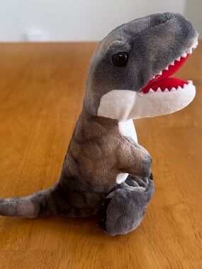 🛑Wild Republic Dinosaur Attaches to Wrist like Slap Bracelet Puppet